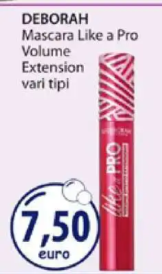 Acqua & Sapone DEBORAH Mascara Like a Pro offerta