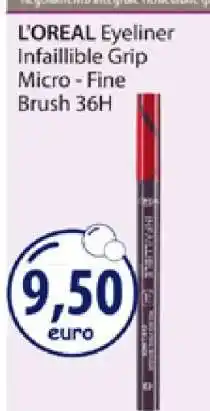Acqua & Sapone L'OREAL Eyeliner Infaillible Grip Micro - Fine Brush 36H offerta