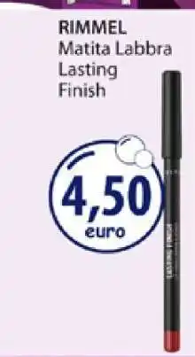 Acqua & Sapone RIMMEL Matita Labbra Lasting Finish offerta