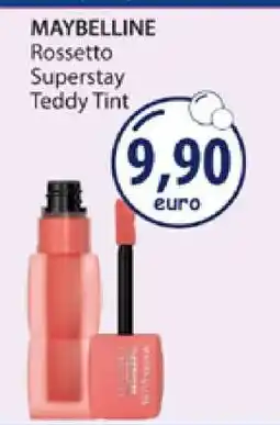 Acqua & Sapone MAYBELLINE Rossetto Superstay Teddy Tint offerta