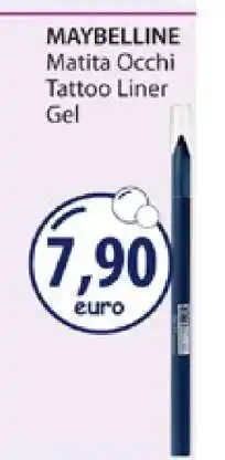 Acqua & Sapone MAYBELLINE Matita Occhi Tattoo Liner Gel offerta