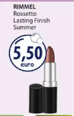 Acqua & Sapone RIMMEL Rossetto Lasting Finish Summer offerta