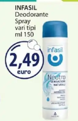 Acqua & Sapone INFASIL DEODORANTE SPRAY offerta
