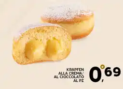 Extra Supermercati Krapfen alla crema/ al cioccolato offerta