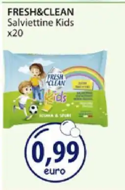Acqua & Sapone FRESH&CLEAN Salviettine Kids x20 offerta