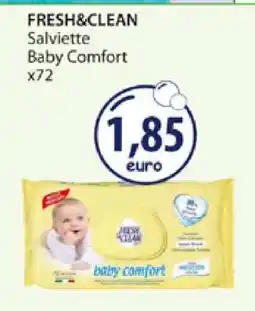 Acqua & Sapone FRESH&CLEAN Salviette Baby Comfort x72 offerta