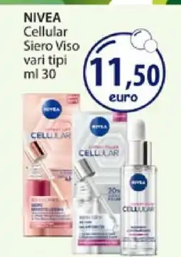Acqua & Sapone NIVEA Cellular Siero Viso offerta