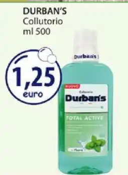 Acqua & Sapone DURBAN'S Collutorio offerta