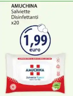 Acqua & Sapone AMUCHINA Salviette Disinfettanti x20 offerta