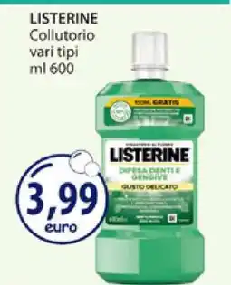 Acqua & Sapone LISTERINE offerta