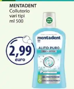 Acqua & Sapone MENTADENT Collutorio offerta