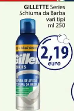 Acqua & Sapone GILLETTE Series Schiuma da Barba offerta