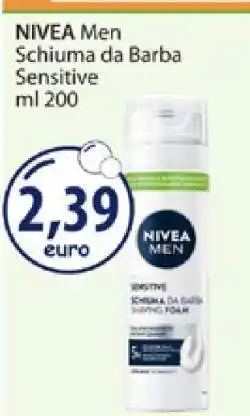 Acqua & Sapone NIVEA Men Schiuma da Barba Sensitive offerta