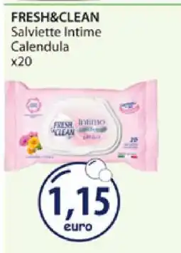 Acqua & Sapone FRESH&CLEAN Salviette Intime Calendula x20 offerta