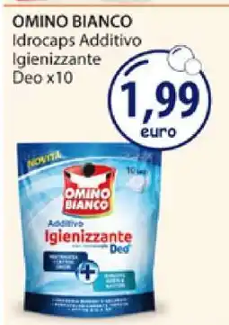 Acqua & Sapone OMINO BIANCO Idrocaps Additivo Igienizzante Deo x10 offerta