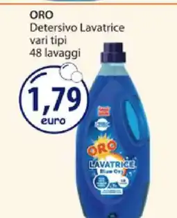 Acqua & Sapone ORO Detersivo Lavatrice offerta