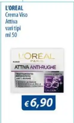 Acqua & Sapone L'OREAL Crema Viso Attiva offerta