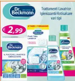 Acqua & Sapone Dr. Beckmann Trattamenti Lavatrice offerta