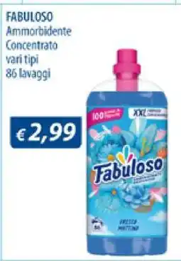 Acqua & Sapone Fabuloso Ammorbidente Concentrato offerta
