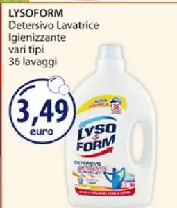 Acqua & Sapone LYSOFORM offerta