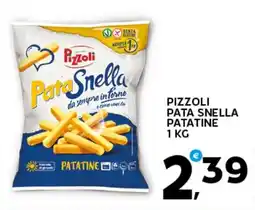 Extra Supermercati Pizzoli pata snella patatine offerta