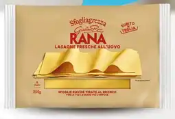 Extra Supermercati Rana lasagna all'uovo sfogliagrezza offerta