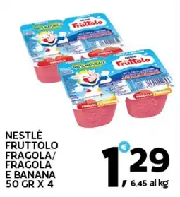 Extra Supermercati Nestlé fruttolo fragola/ fragola e banana offerta