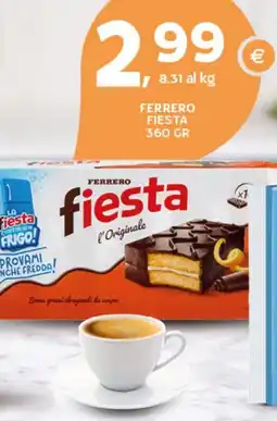 Extra Supermercati Ferrero fiesta offerta