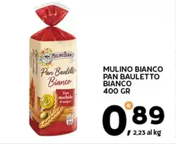 Extra Supermercati Mulino bianco pan bauletto bianco offerta