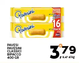 Extra Supermercati Pavesi pavesini classici bipacco offerta
