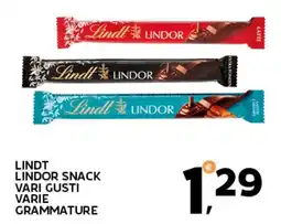 Extra Supermercati Lindt lindor snack offerta