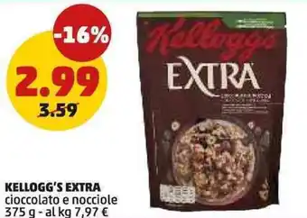 PENNY KELLOGG'S EXTRA cioccolato e nocciole offerta