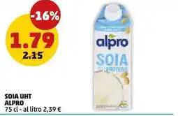 PENNY Soia uht ALPRO offerta
