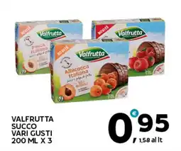 Extra Supermercati Valfrutta succo offerta