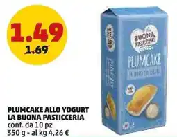 PENNY Plumcake allo yogurt la buona pasticceria conf. da 10 pz offerta