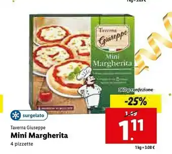 Lidl Mini margherita 360 g(ml) offerta
