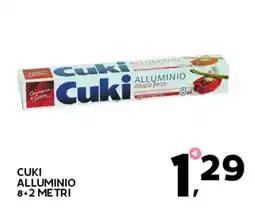 Extra Supermercati Cuki alluminio 8+2 metri offerta