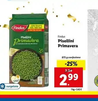 Pisellini primavera 875 g