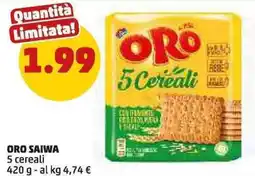 PENNY ORO SAIWA 5 cereali offerta