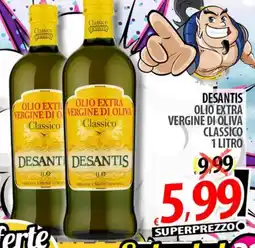 Il Genio Supermercato Desantis olio extra vergine di oliva classico offerta