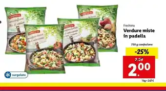 Lidl Verdure miste in padella offerta