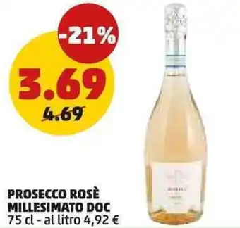 PENNY Prosecco rosè millesimato DOC offerta