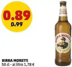 PENNY Birra MORETTI offerta