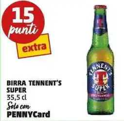 PENNY Birra TENNENT'S SUPER offerta