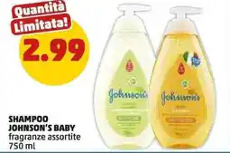 PENNY Shampoo JOHNSON'S BABY offerta