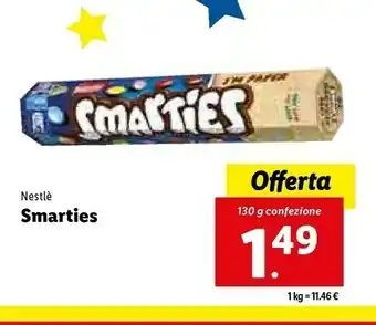 Nestlé - smarties tubo 130 g(ml)