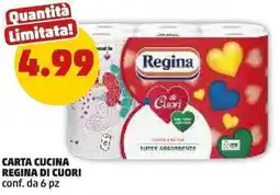 PENNY Carta cucina regina di cuori offerta