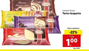 Lidl Torta ricoperta offerta