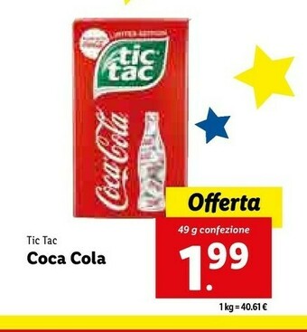 Lidl Coca cola offerta