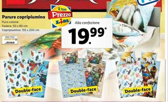 Lidl Parure copripiumino offerta